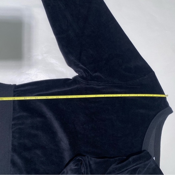 Wide Neck Velour JoyLab Long Sleeve sweatshirt - Picture 2 of 9